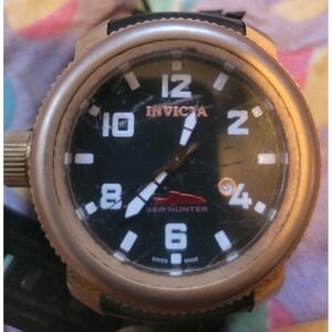 Invicta Sea Hunter 1546 Watch – Dead Battery – Parts/Repair